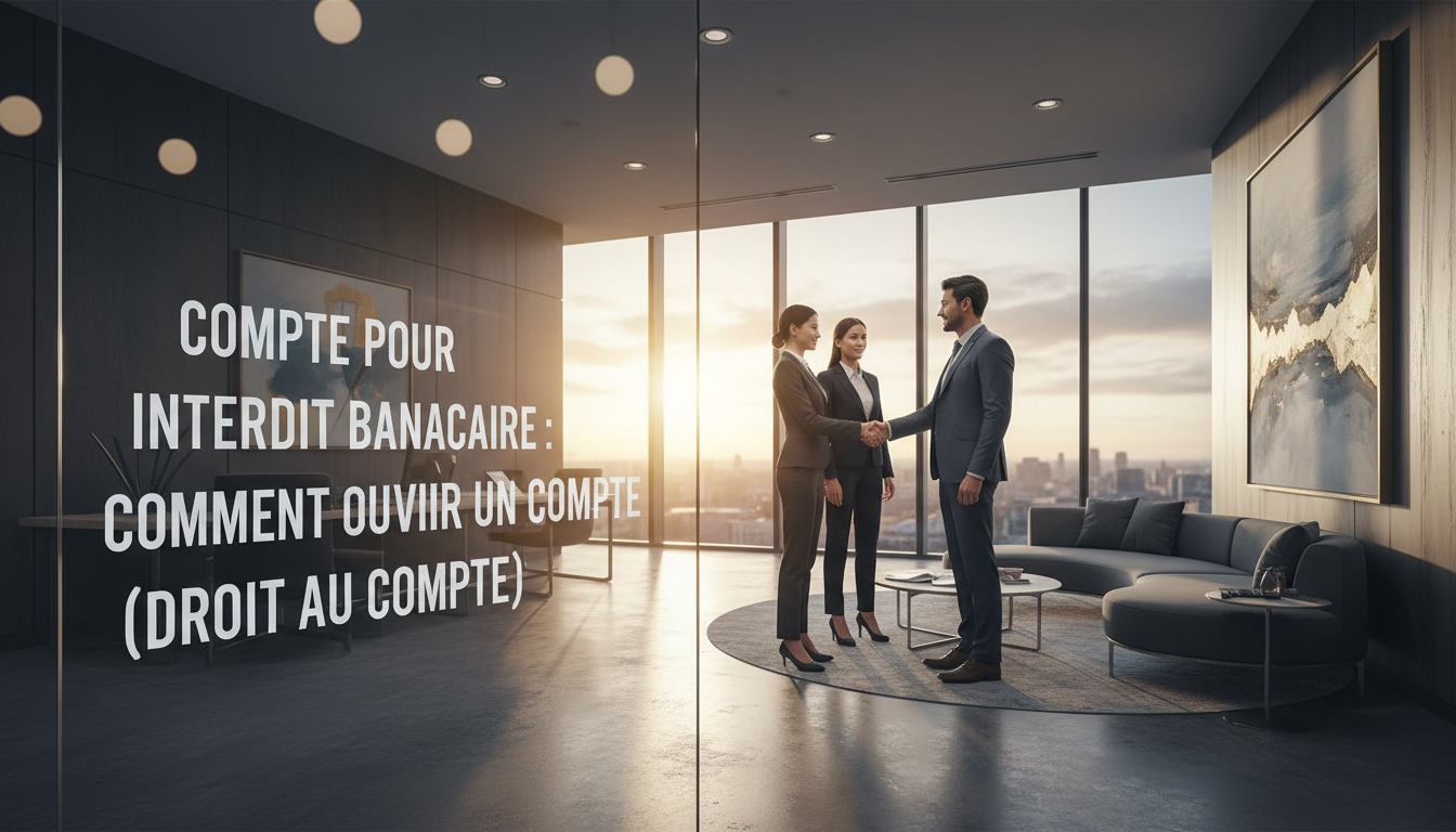 découvrez comment ouvrir un compte bancaire lorsque vous êtes interdit bancaire grâce au droit au compte. guide pratique et conseils pour accéder à vos services bancaires facilement.