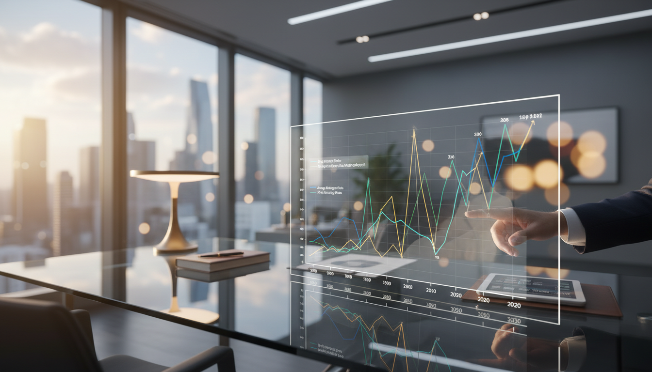 découvrez l'évolution des taux immobiliers depuis 1970 et comprenez comment les crédits ont transformé le marché immobilier au fil des décennies.